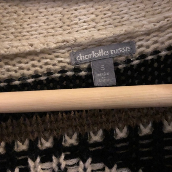 Charlotte Russe Long Sweater Cardigan - Picture 2 of 2